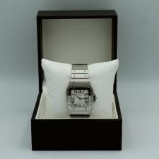 Gents Cartier Santos Galbee XL 2823 Steel case with Silver dial