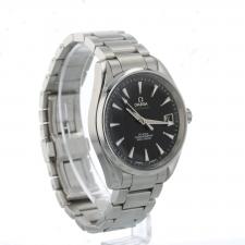 Gents Omega Aqua Terra 23110422101001 Steel case with Black dial