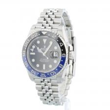 Gents Rolex GMT Master II 126710BLNR Steel case with Black dial