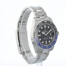 Gents Rolex GMT Master II 126710BLNR  case with Black dial