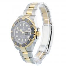Gents Rolex Sea Dweller 126603 18ct Yellow Gold Stainless Steel case with Black dial