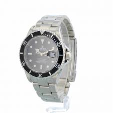 Gents Rolex Submariner Date 16610T Steel case with Black dial
