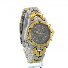 Gents Tag Heuer Professional CG1125 Gold Plated   Stainless Steel case with Grey dial