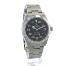 Gents Rolex Air King 126900 Steel case with Black dial