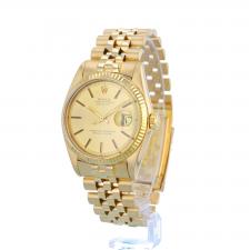 Gents Rolex DateJust 36 1601 18ct Yellow Gold case with Gilt dial