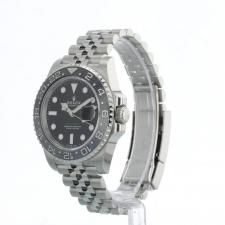 Gents Rolex GMT Master II 126710GRNR Steel case with Black dial