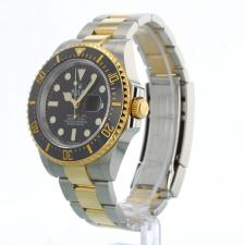 Gents Rolex Sea Dweller 126603 18ct Yellow Gold Stainless Steel case with Black dial