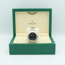 Gents Rolex Air King 126900 Steel case with Black dial