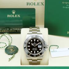 Gents Rolex Submariner Date 126610LN Stainless Steel case with Black dial