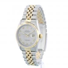Gents Rolex DateJust 36 16233 18ct Yellow Gold Stainless Steel case with Grey dial