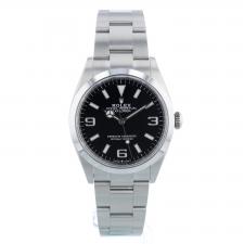 Gents Rolex Explorer 124270 Steel case with Black dial