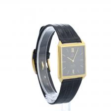 Gents Omega DeVille 1061 G/P case with Black dial
