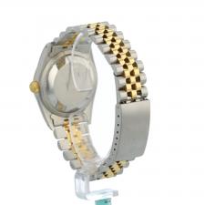 Gents Rolex Datejust 36 16233 Yellow Gold   Stainless Steel case with Slate Diamond Dot dial