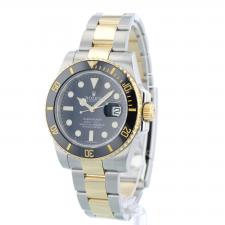Gents Rolex Submariner Date 116613LN 18ct Yellow Gold Stainless Steel case with Black dial