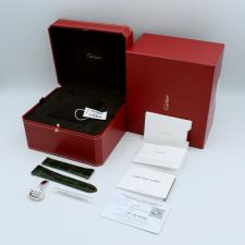 Gents Cartier Santos WSSA0062 Steel case with Green dial