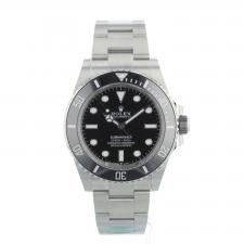 Gents Rolex Submariner Non Date 124060  case with Black dial