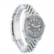 Gents Rolex GMT Master II 126710GRNR Stainless Steel case with Black dial