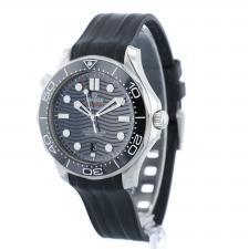 Gents Omega Seamaster Co-Axial 21032422001001 Steel case with Black Wave dial