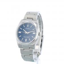 Gents Rolex Oyster Perpetual 36 126000 Stainless Steel case with Blue dial