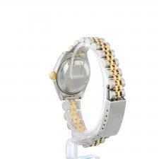 Ladies Rolex Datejust 6917 18ct Yellow Gold   Stainless Steel case with White dial