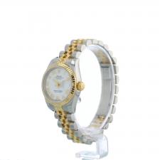 Ladies Rolex DateJust 179173 18ct Yellow Gold   Stainless Steel case with White dial
