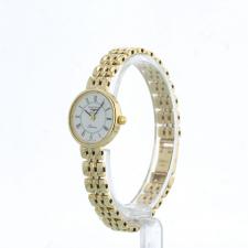 Ladies Longines Presence   9ct Yellow Gold  case with White dial