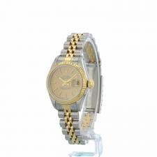 Ladies Rolex DateJust 69173 18ct Yellow Gold   Stainless Steel case with Gilt dial