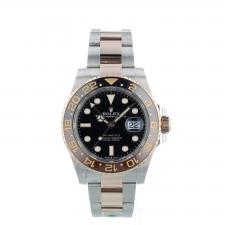 Gents Rolex GMT Master II 126711CHNR 18ct Rose Gold   Stainless Steel case with Black dial