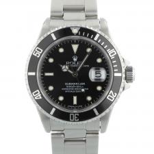 Gents Rolex Submariner Date 16610 Steel case with Black dial