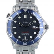 Gents Omega Seamaster 22218000 Steel case with Blue dial