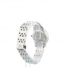 Ladies Omega DeVille 42410276053003 Stainless Steel case with Blue Diamond dial