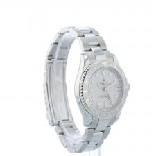 Ladies Rolex Yacht-Master 168622 Steel case with Silver dial