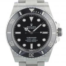 Gents Rolex Submariner Non Date 124060  case with Black dial