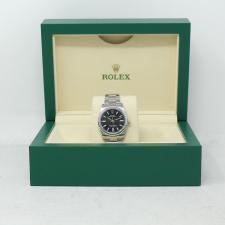 Gents Rolex Oyster Perpetual 34 124200 Steel case with Black dial