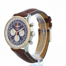 Gents Breitling Navitimer UB012721/BE18 18ct Yellow Gold   Stainless Steel case with Black dial