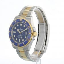 Gents Rolex Submariner Date 126613LB 18ct Yellow Gold   Stainless Steel case with Blue dial