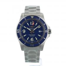Gents Breitling Superocean Automatic 44 A17367 Steel case with Blue dial