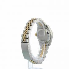 Ladies Rolex DateJust 69173 18ct Yellow Gold   Stainless Steel case with Blue Diamond dial