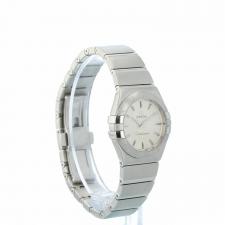 Ladies Omega Constellation 123.10.27.60.02.001 Stainless Steel case with Silver dial