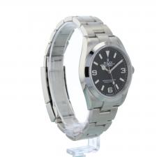 Gents Rolex Explorer 124270 Steel case with Black dial