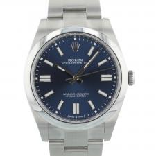 Gents Rolex Oyster 124300 Steel case with Blue dial