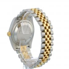 Gents Rolex Datejust 36 116233 18ct Yellow Gold   Stainless Steel case with Grey   Diamond dial
