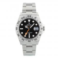 Gents Rolex Explorer II 225670 Steel case with Black dial