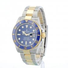 Gents Rolex Submariner Date 126613LB 18ct Yellow Gold Stainless Steel case with Blue dial