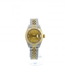 Ladies Rolex DateJust 69173 18ct Yellow Gold   Stainless Steel case with Gilt Diamond dial