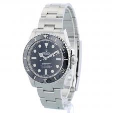 Gents Rolex Submariner Non Date 124060 Stainless Steel case with Black dial