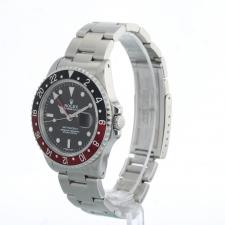 Gents Rolex GMT Master II 16710 Steel case with Black dial