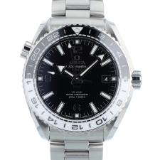 Gents Omega Seamaster GMT 21530442201001 Steel case with Black dial