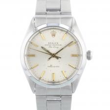 Gents Rolex Air King 1002 Steel case with Silver dial