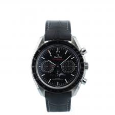 Gents Omega Speedmaster 30433445201001 Stainless Steel case with Black dial